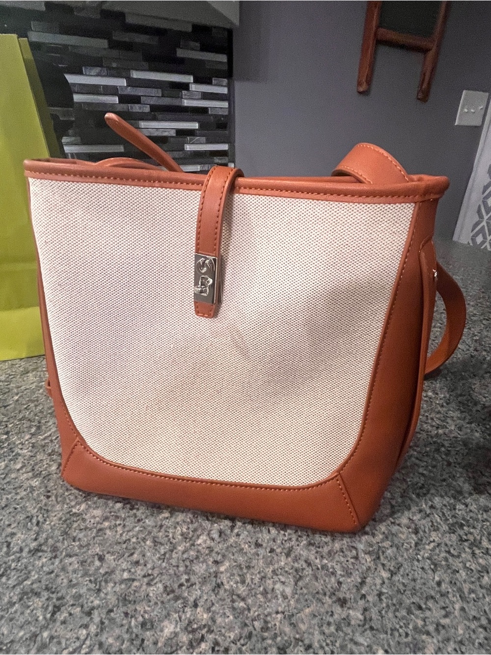 Ryxer Two-Tone Handbag